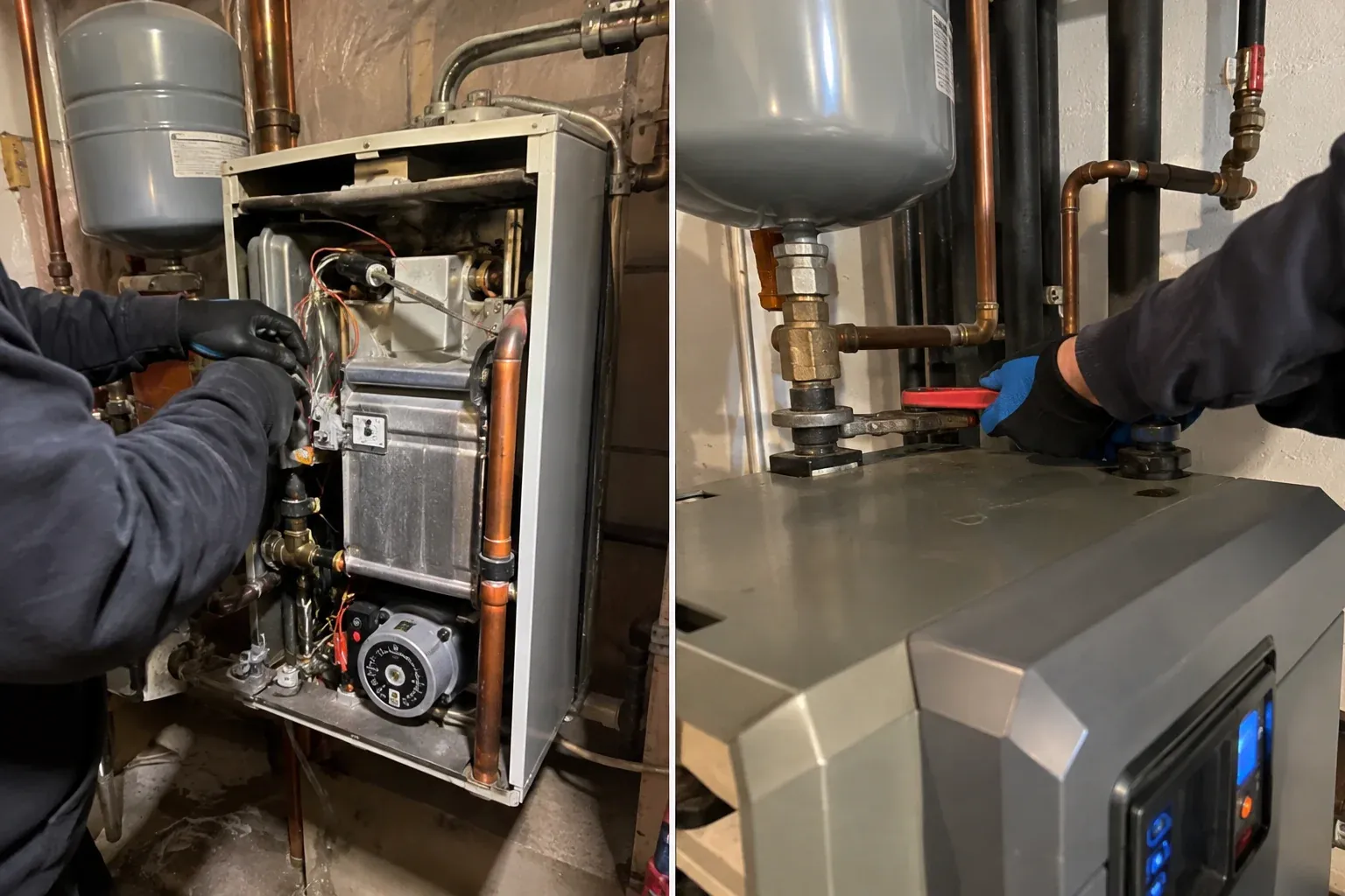 Brighton Boiler Pros heating technician serving Frederick